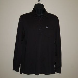 Travis Mathew Shirts - $FINAL$ Travis Mathew Black Long Sleeve Polo Travis Mathew Shirts - $FINAL$ Travis Mathew Black Long Sleeve Polo